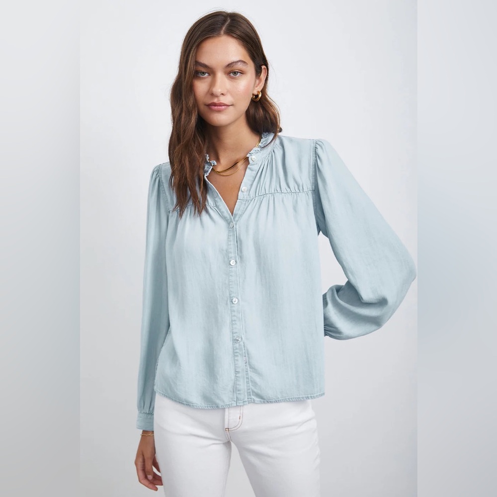 Rails Light Vintage Camille Button Down Top